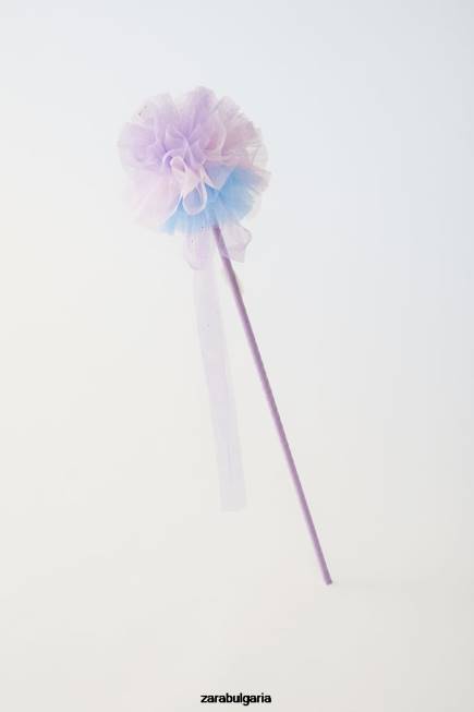 Zara аксесоари 66FT1609 деца пръчка за костюм от тюл лилаво