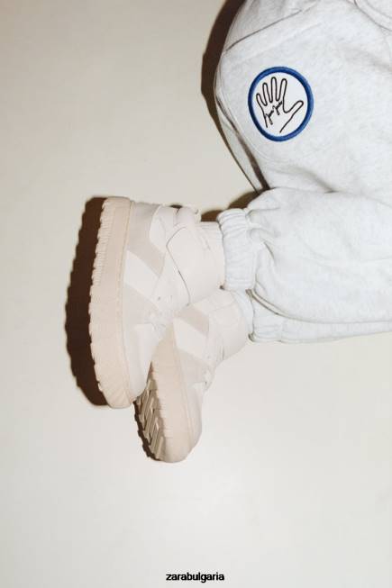 Zara облекло 66FT1521 деца java jacobs панталони сив мергел