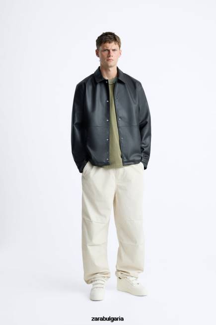 Zara облекло 66FT951 мъже парашутни панталони лед