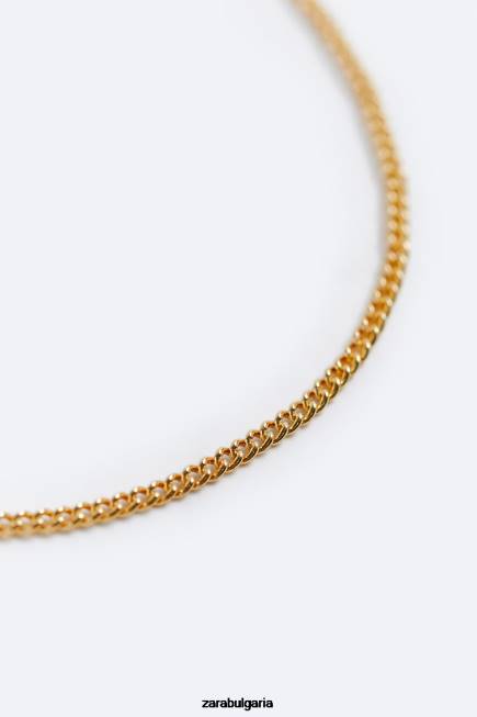 Zara аксесоари 66FT1490 мъже метална връзка гривна злато
