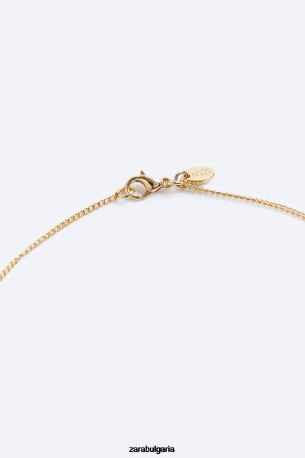 Zara аксесоари 66FT1498 мъже верига от метални звена злато