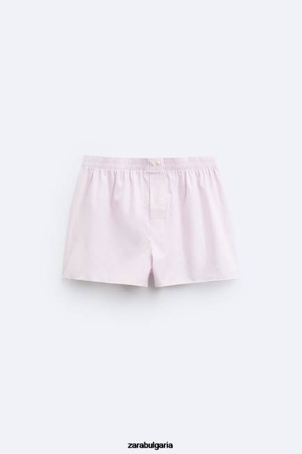 Zara аксесоари 66FT1417 мъже два пакета боксерки от поплин на райета различни