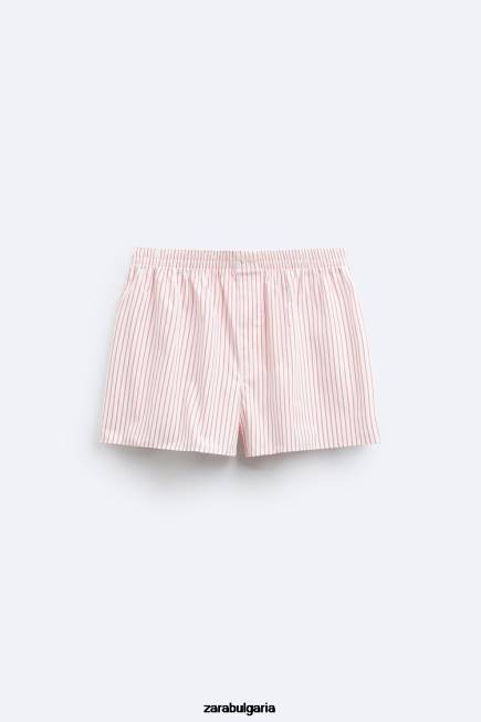Zara аксесоари 66FT1417 мъже два пакета боксерки от поплин на райета различни