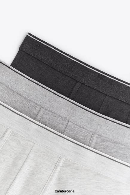 Zara аксесоари 66FT1422 мъже 3 пакета основни боксерки различни