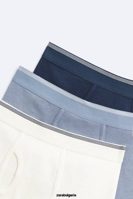 Zara аксесоари 66FT1424 мъже 3 пакета комбинирани боксерки различни