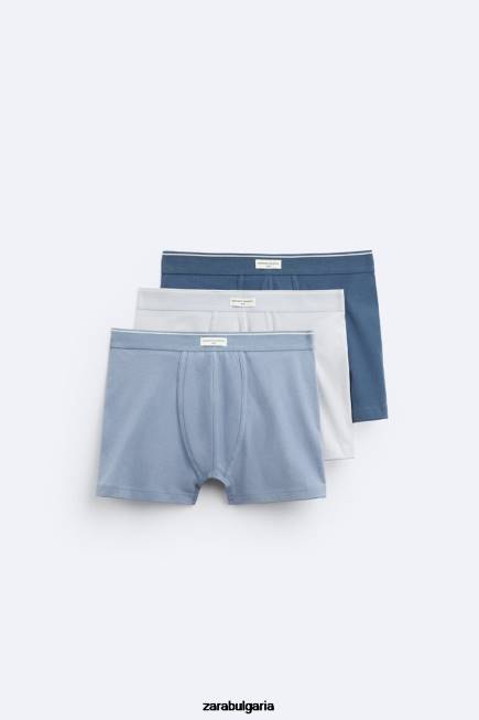 Zara аксесоари 66FT1430 мъже 3 пакета комбинирани боксерки различни