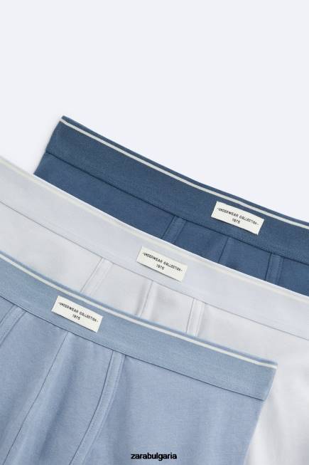 Zara аксесоари 66FT1430 мъже 3 пакета комбинирани боксерки различни