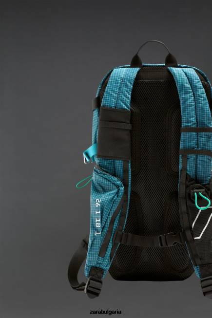 Zara аксесоари 66FT1280 мъже техническа раница син