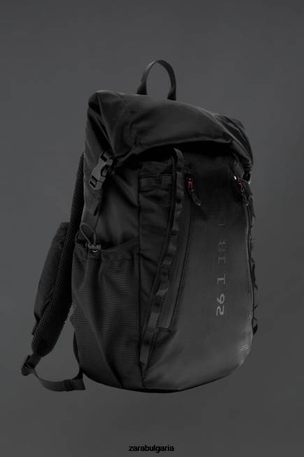 Zara аксесоари 66FT1282 мъже техническа раница черен