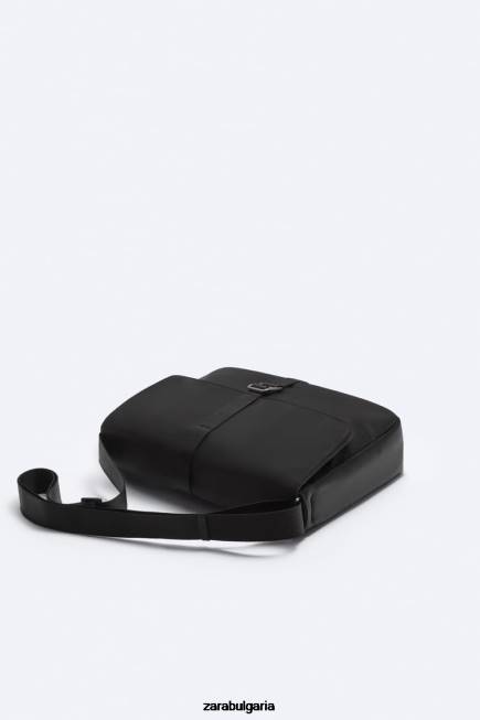 Zara аксесоари 66FT1303 мъже найлонова чанта черен