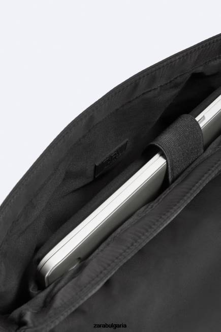Zara аксесоари 66FT1303 мъже найлонова чанта черен
