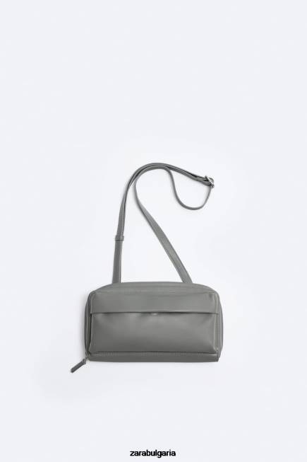 Zara аксесоари 66FT1306 мъже чанта портфейл през рамо зелено