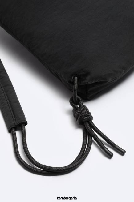 Zara аксесоари 66FT1314 мъже мека раница черен