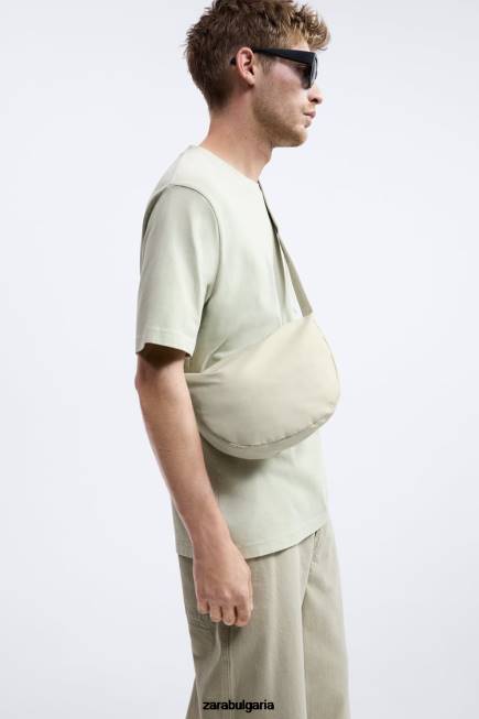 Zara аксесоари 66FT1335 мъже найлонова мини чанта през рамо лед