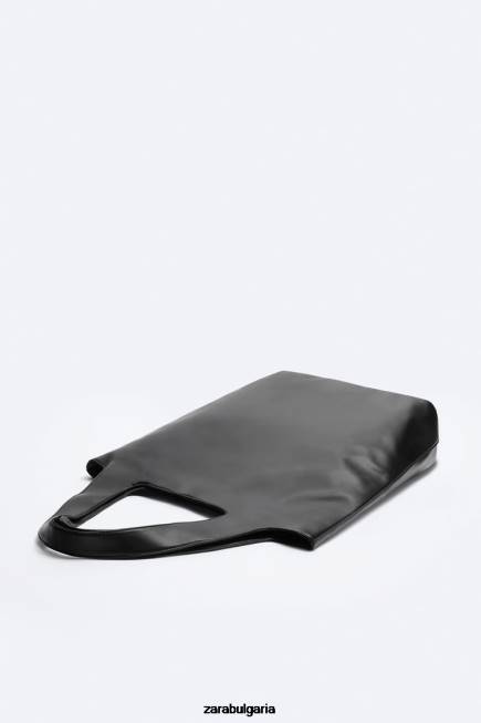 Zara аксесоари 66FT1337 мъже мека чанта черен