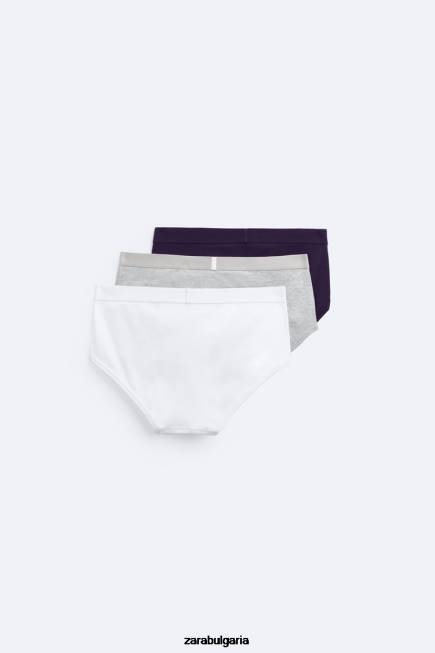 Zara аксесоари 66FT1433 мъже 3 пакета комбинирани слипове различни