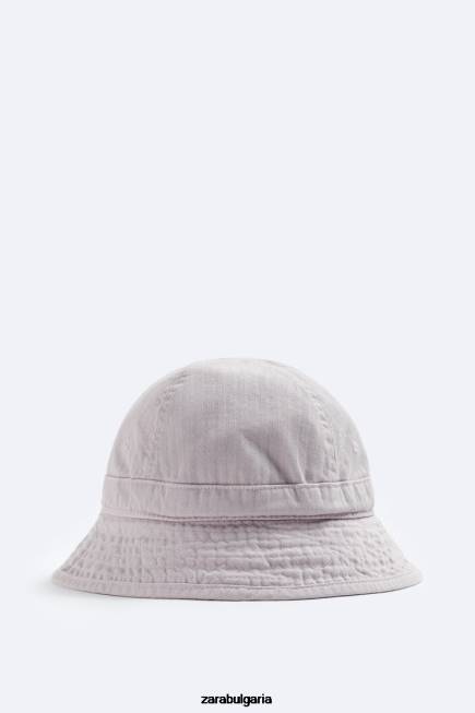 Zara аксесоари 66FT1448 мъже кофа шапка люляк