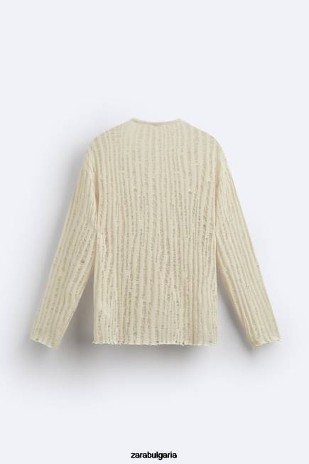 Zara облекло 66FT1034 мъже падащ бод отгоре екрю