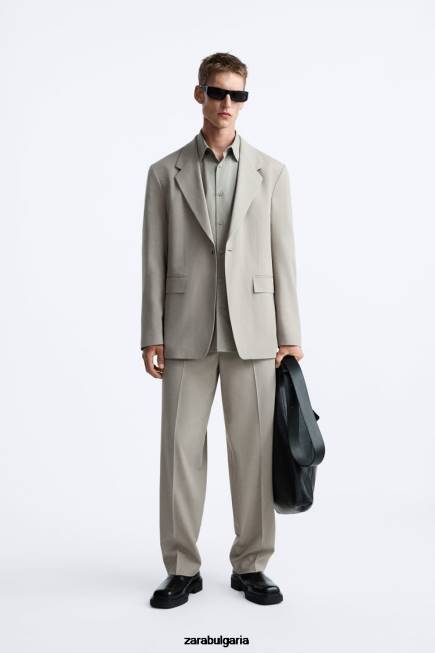 Zara облекло 66FT1161 мъже костюм със спокойна кройка норка