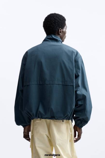 Zara облекло 66FT1126 мъже техническо яке ограничено издание син